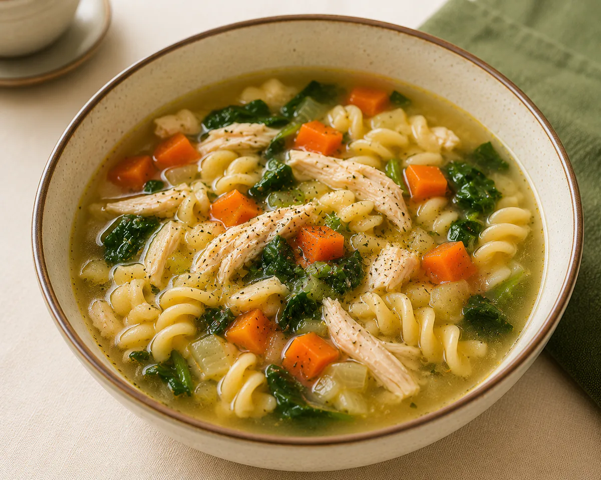 Weeknight Chicken Noodle Soup