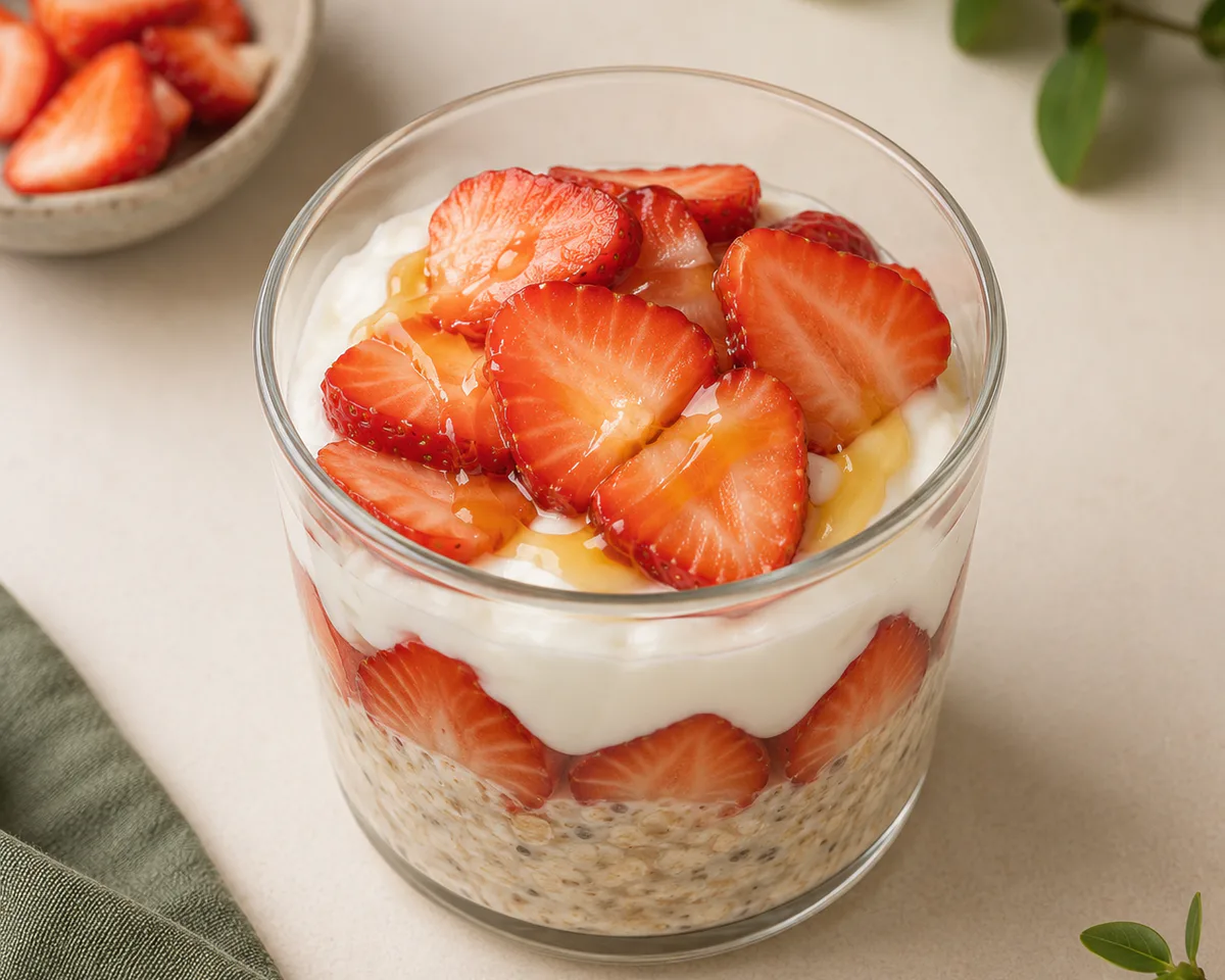 Strawberry Oat Cup